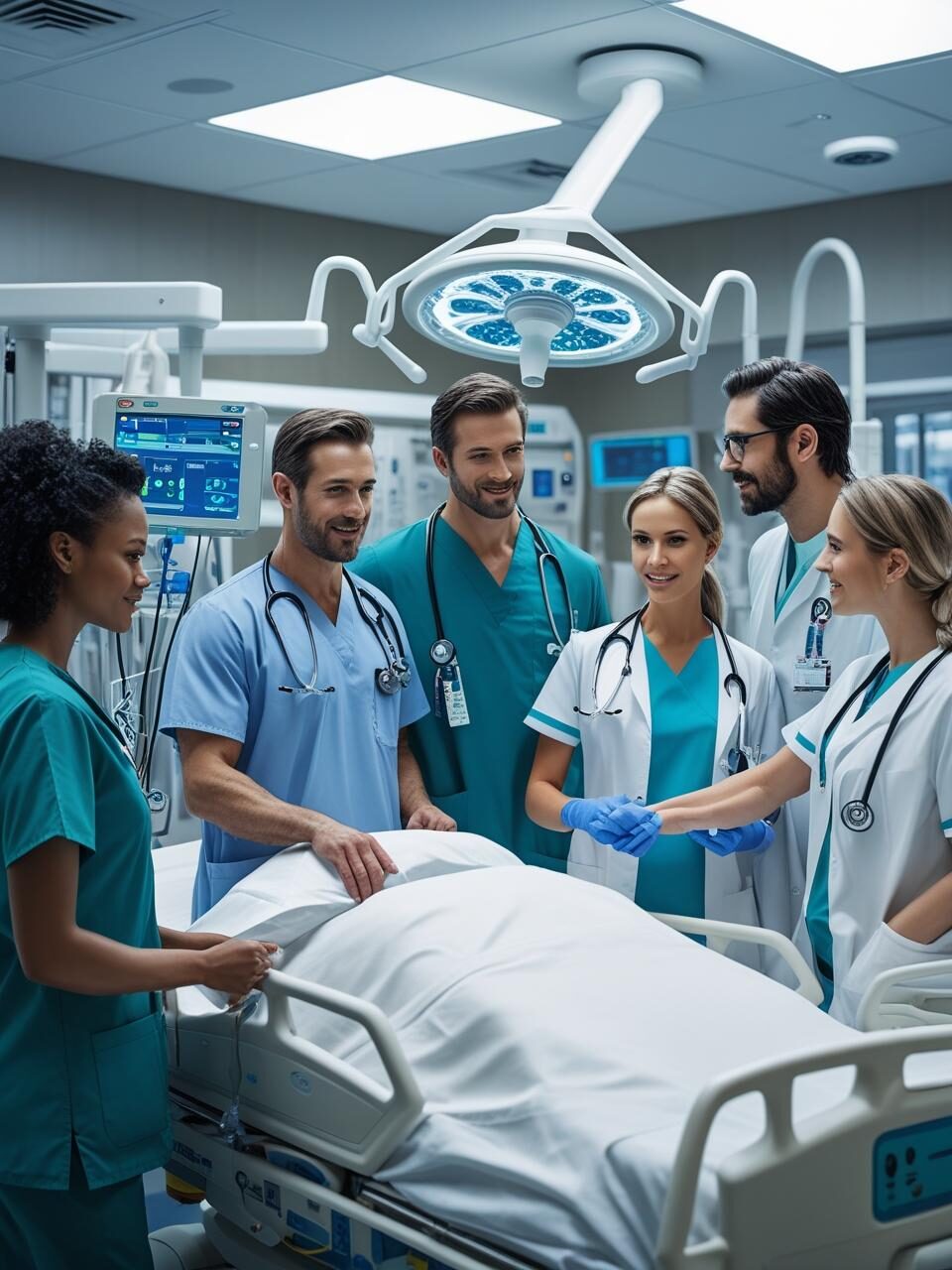 I want a realistic picture of the health sector