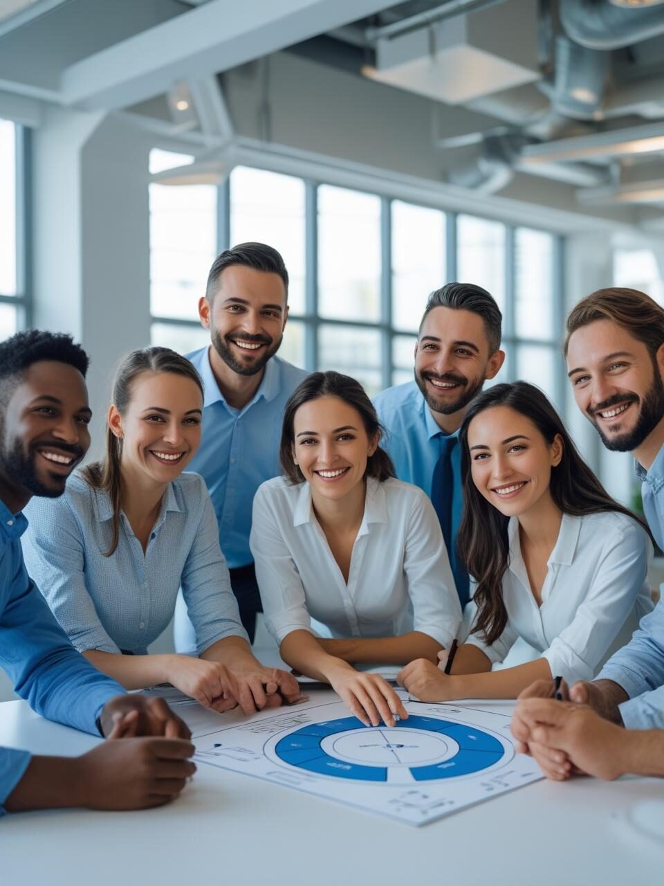 I want a rectangular image that indicates that it is for the service sector